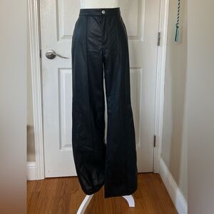 WILD FABLE flare leather pants - Size 4